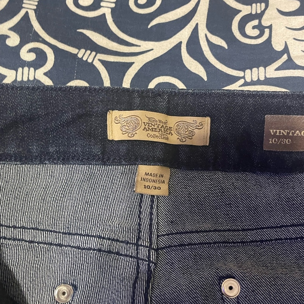 Vintage Blue Denim Jeans